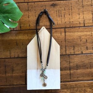 Lucky Brand Leather Necklace